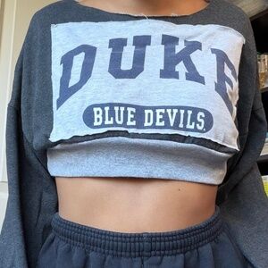 Duke Crop Vintage Reworked sweatshirt XS